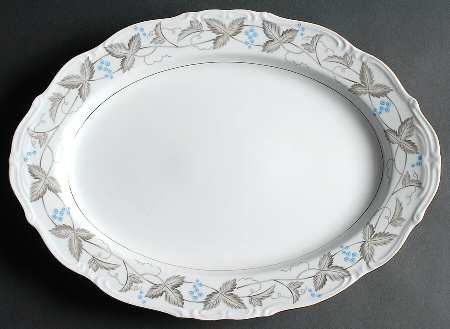 Vintage 16" Oval Serving Platter