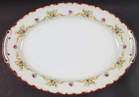 Wembley 16" Oval Serving Platter