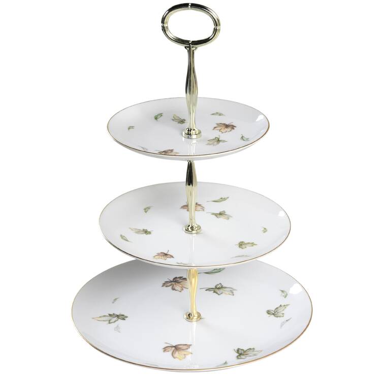 West Wind 13 7/8"-14 1/4" 3-Tiered Serving Tray(DP,SP,BB) HC