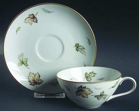 West Wind Flat Cup & Saucer Set