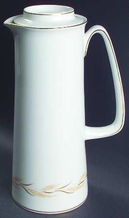Wheat Garland Coffee Pot & Lid