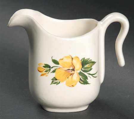 Yellow Hibiscus Creamer
