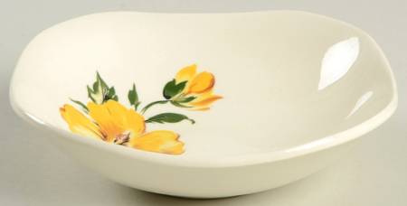 Yellow Hibiscus Fruit/Dessert (Sauce) Bowl