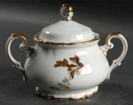 Autumn Dawn Sugar Bowl & Lid