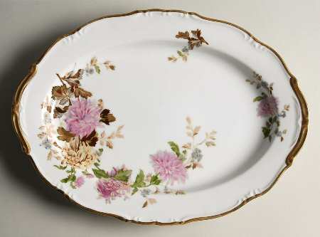 Autumn Dawn 14" Oval Serving Platter