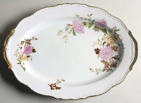 Autumn Dawn 16" Oval Serving Platter