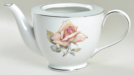 Damask Rose Teapot No Lid