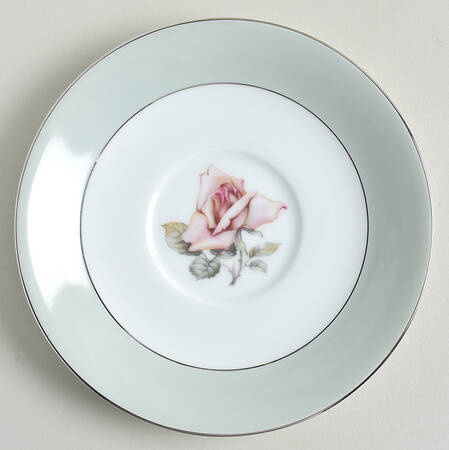 Damask Rose Saucer for Cream Soup Bowl