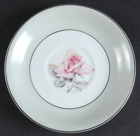 Damask Rose Saucer