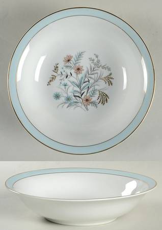 Golden Bouquet Coupe Soup Bowl