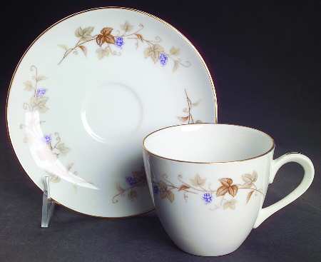 Riviera Flat Cup & Saucer Set