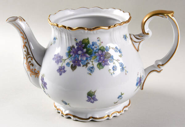 Spring Garden Teapot No Lid