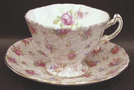 2348 Footed Cup & Saucer Set