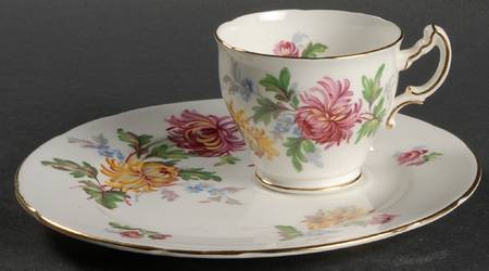 Autumn Glory Snack Plate & Cup Set