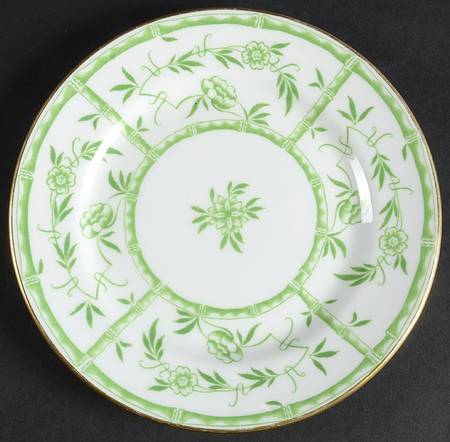 Bamboo Green Bread & Butter Plate