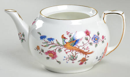 Bird of Paradise Mini Teapot No Lid
