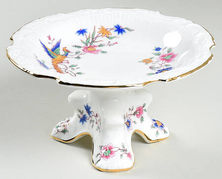 Bird of Paradise Round Compote (Height X Width)