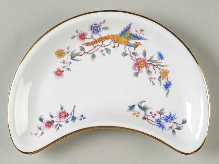 Bird of Paradise Crescent Salad Plate