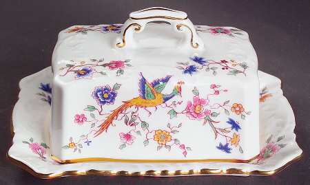 Bird of Paradise Rectangular Covered Butter