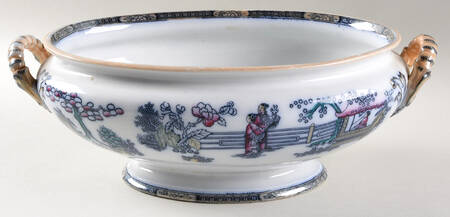 Chinese Oval Tureen No Lid