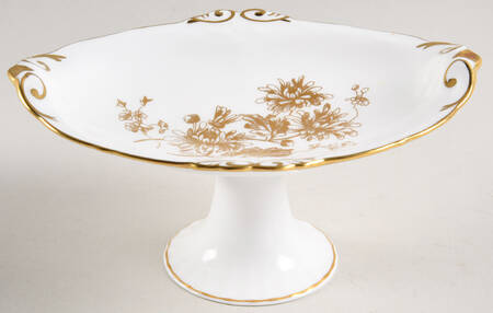 Chrysanthemum Round Compote (Height X Width)