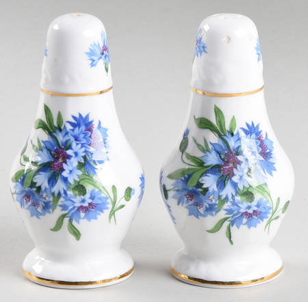 Cornflower Blue Salt & Pepper Set