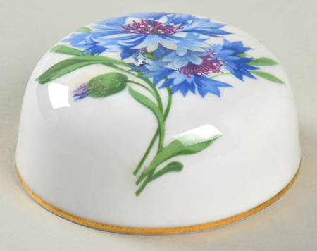 Cornflower Blue Lid for Small Ginger Jar