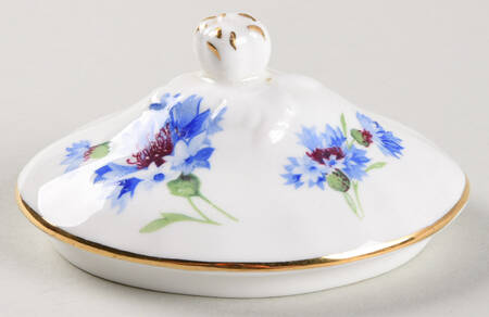 Cornflower Blue Lid for Oval Sugar Bowl