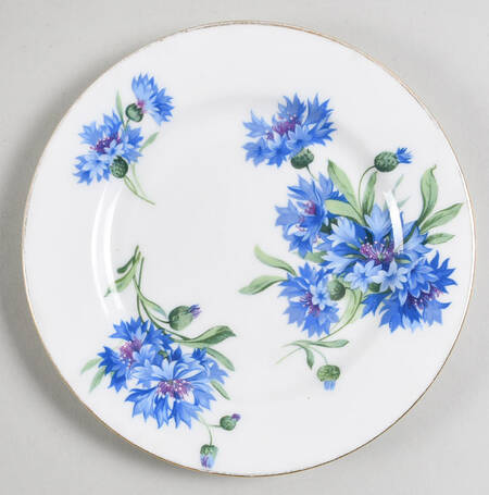 Cornflower Blue Bread & Butter Plate