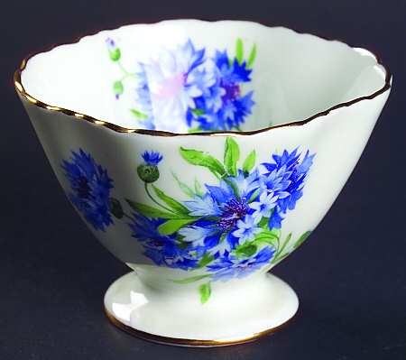 Cornflower Blue Mini Open Sugar Bowl