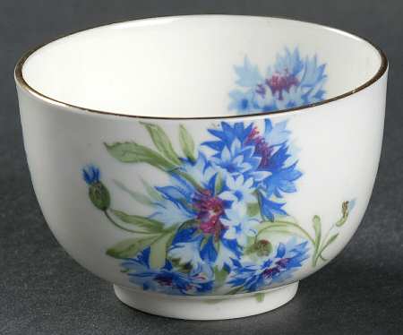 Cornflower Blue Mini Open Sugar Bowl