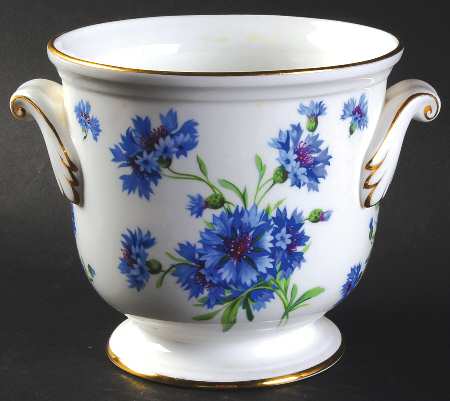Cornflower Blue Small Cachepot