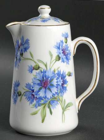 Cornflower Blue Large Syrup with Lid