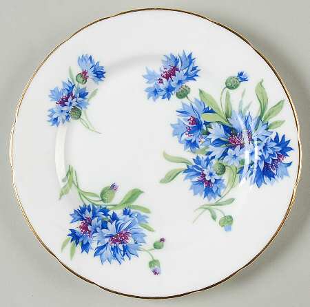 Cornflower Blue Bread & Butter Plate