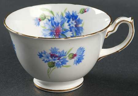 Cornflower Blue Footed Cup