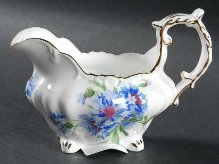 Cornflower Blue Oval Creamer