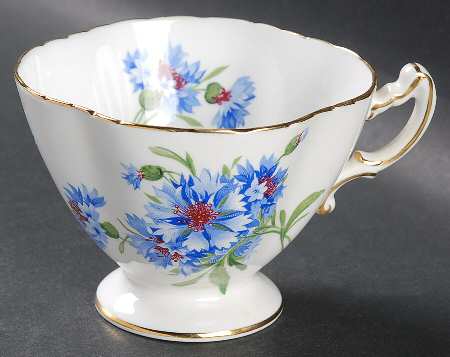 Cornflower Blue Footed Cup
