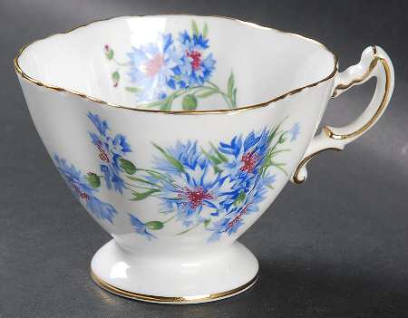 Cornflower Blue Footed Cup