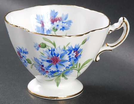 Cornflower Blue Footed Cup