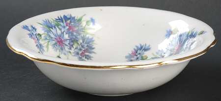 Cornflower Blue Coupe Cereal Bowl