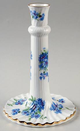 Cornflower Blue 7" Candlestick