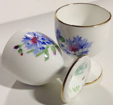 Cornflower Blue Single Egg Cup