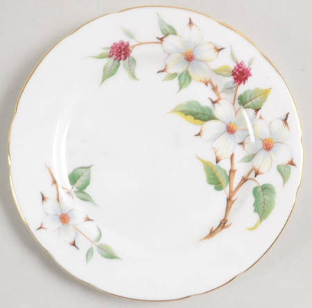 Dogwood Blossom Bread & Butter Plate