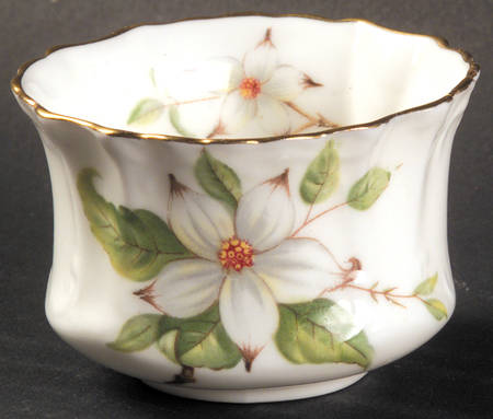 Dogwood Blossom Individual Open Sugar Bowl
