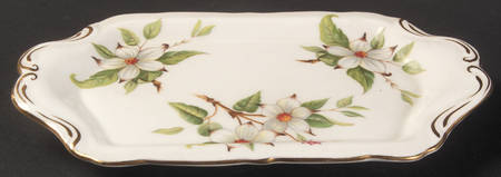 Dogwood Blossom Tray for Mini Creamer & Open Sugar