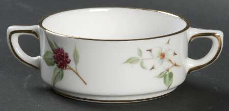 Dogwood Blossom Stacking Mini Open Sugar Bowl