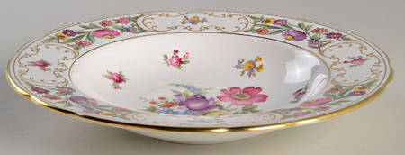 Dresden Sprays Rim Soup Bowl