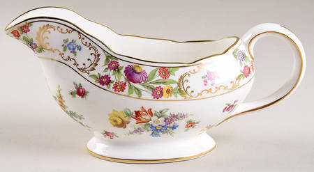 Dresden Sprays Gravy Boat