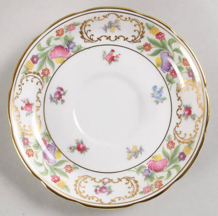 Dresden Sprays Saucer for Footed Cup