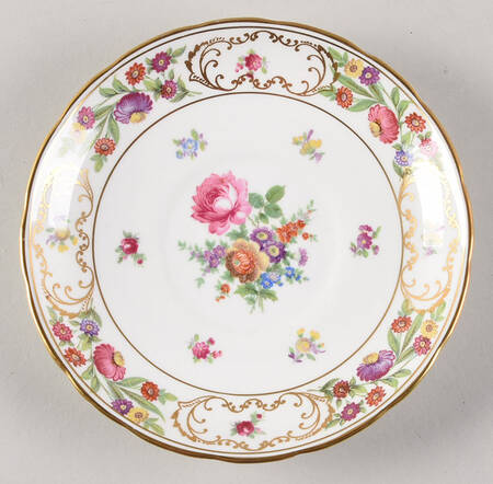 Dresden Sprays Saucer for Cream Soup Bowl